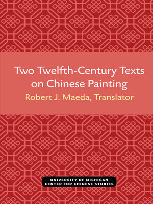 cover image of Two Twelfth-Century Texts on Chinese Painting